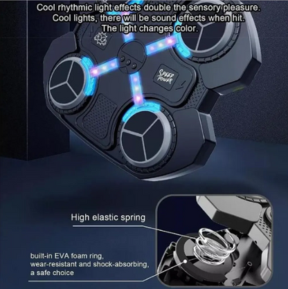 Maquina De Boxeo de niño Con Guantes