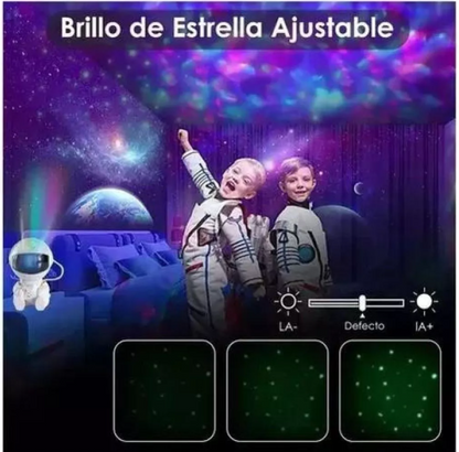 Proyector Astronauta De Galaxia Grande
