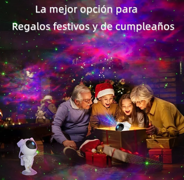 Proyector Astronauta De Galaxia Grande