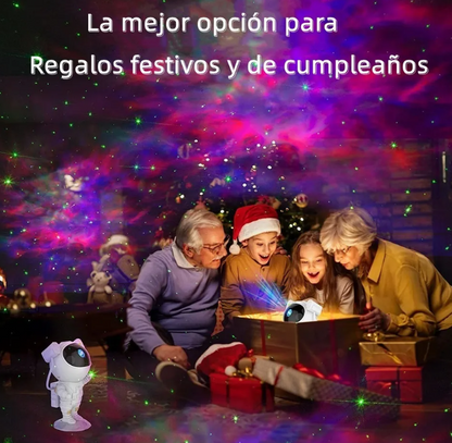 Proyector Astronauta De Galaxia Grande
